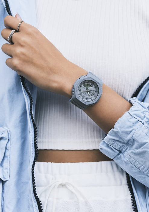 卡西歐 G-Shock 女士藍色 GMA-S2100BA-2A2JF 中尺寸正品國產手錶