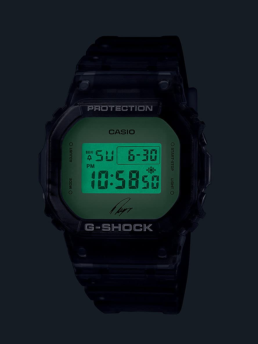 G-SHOCK 美品 DW-5600VTSSK 新撰組 CASIO Casio G Shock DW 5600VTSSK Men Black Red Resin Limited