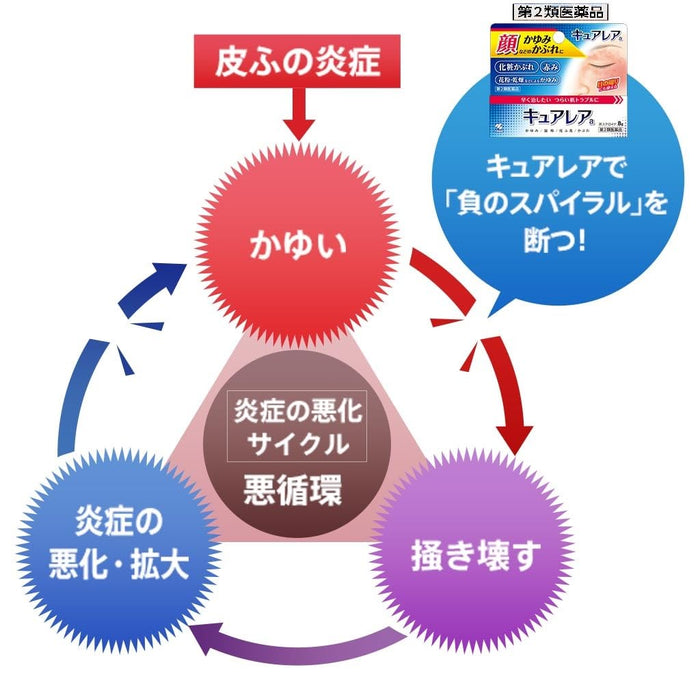 Kobayashi Pharmaceutical Curerea A 8G | Effective Relief [Class 2 OTC Drug]