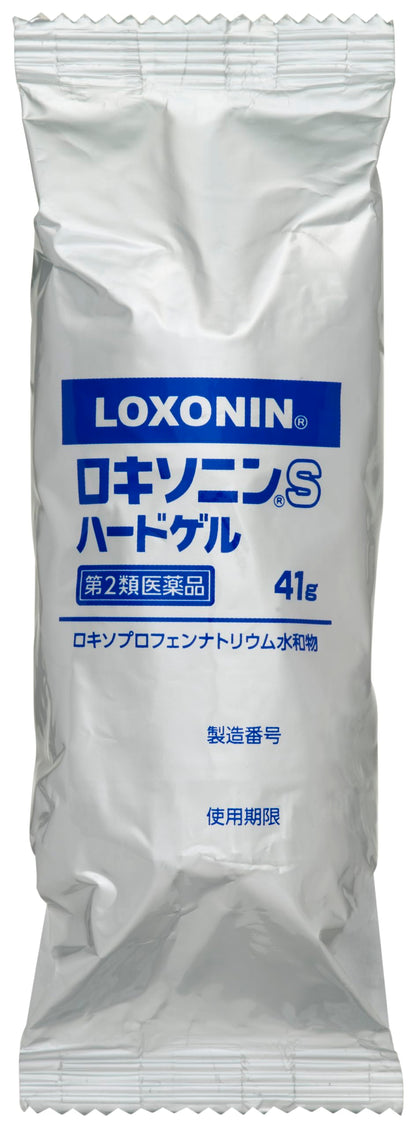 Daiichi Sankyo Healthcare Loxonin S Hard Gel 41g - Relief for Pain and Inflammation