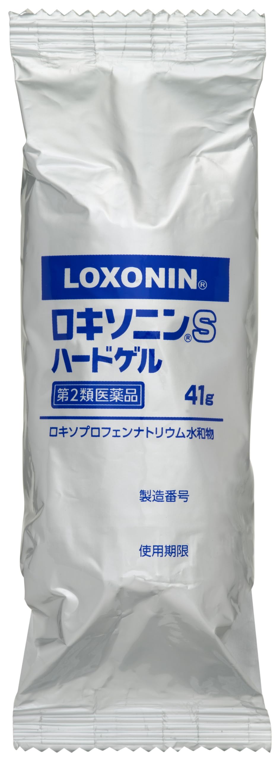 Daiichi Sankyo Healthcare Loxonin S Hard Gel 41g - Relief for Pain and Inflammation