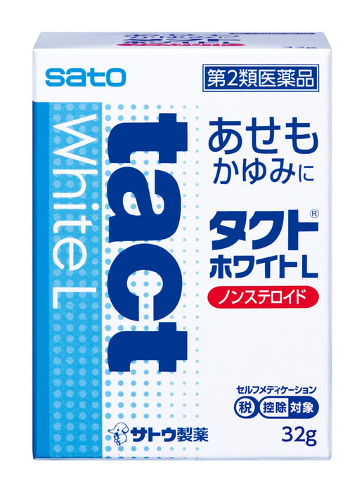 Sato Pharmaceutical Tact White L 32G [Class 2 OTC Drug]