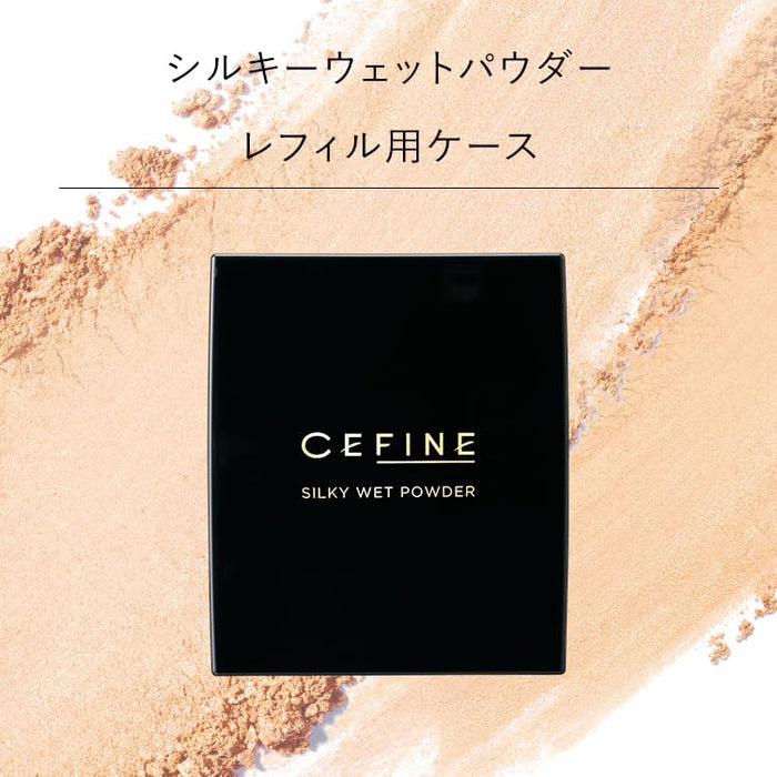 Cephines Silk Wet Powder Foundation Compact Case - Smooth Finish