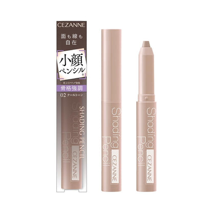 Cezanne Shading Pencil 02 Cool Tone 1.2G Enhance Bone Structure Highlighting
