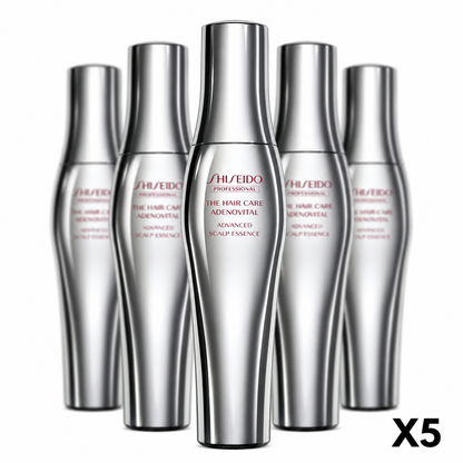 Shiseido Professional Hair Care Adenovital Scalp Essence 180ml 5-Pack
