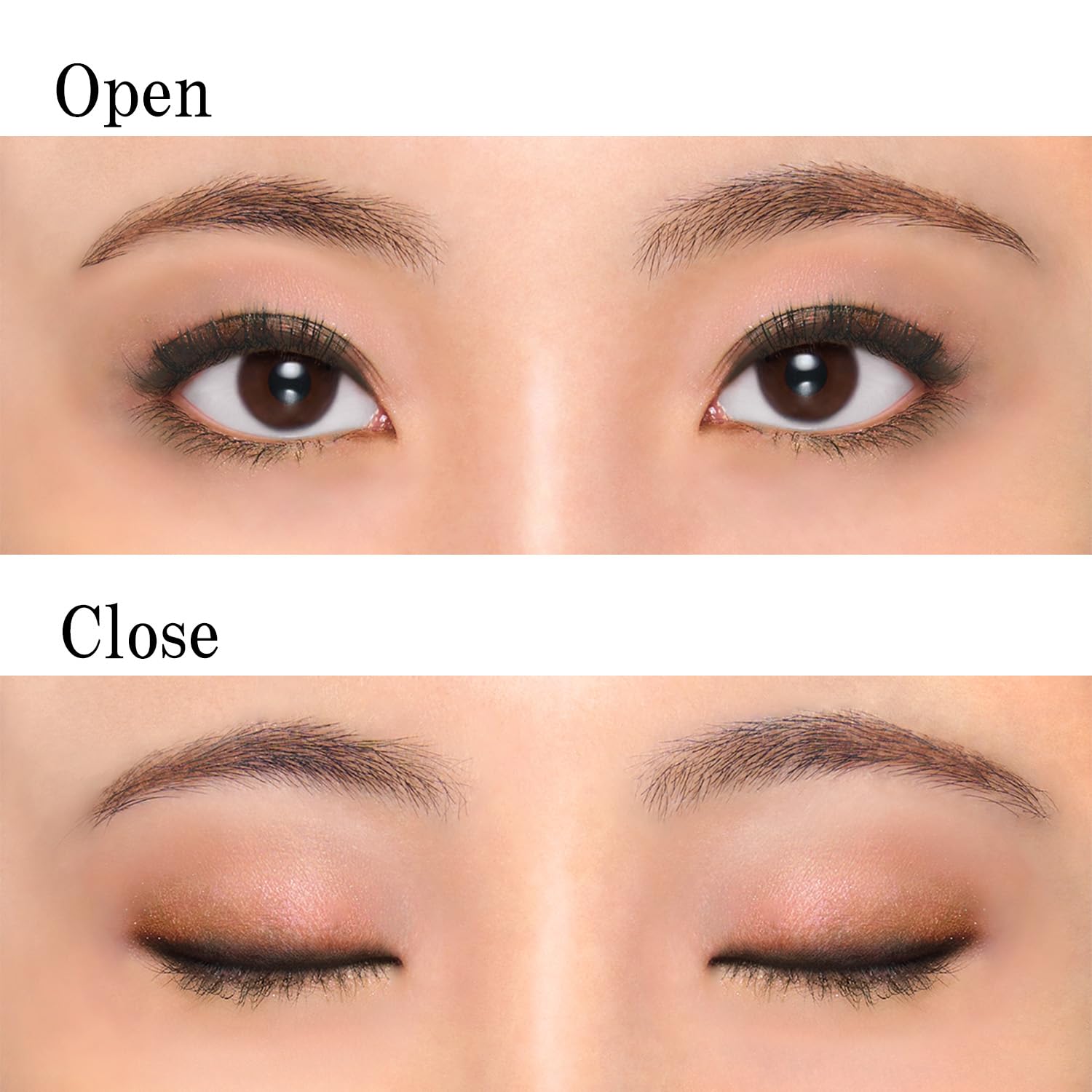 Chifure Gradient Eyeshadow 61 Pink Beige Long-Lasting Eye Makeup