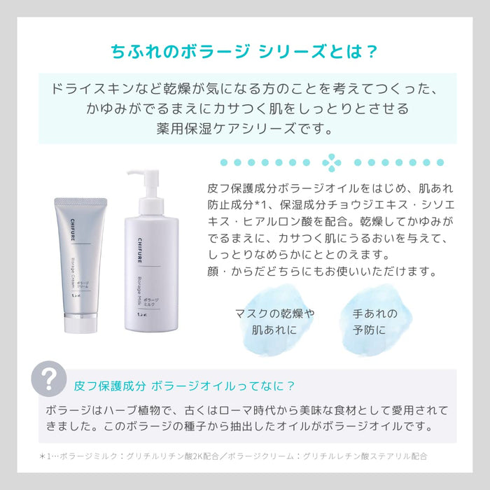 Chifure 準藥品琉璃苣奶 200ml 無香型 保養品 1 件