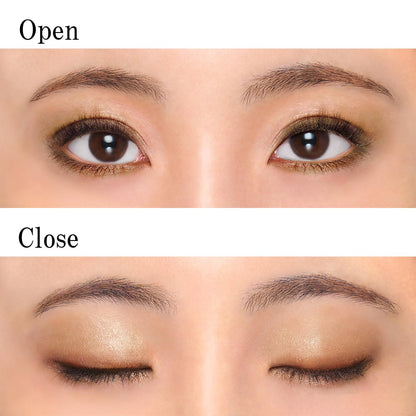 Chifure Twin Color Eyeshadow 05 Gold - Long-Lasting Dual Shades