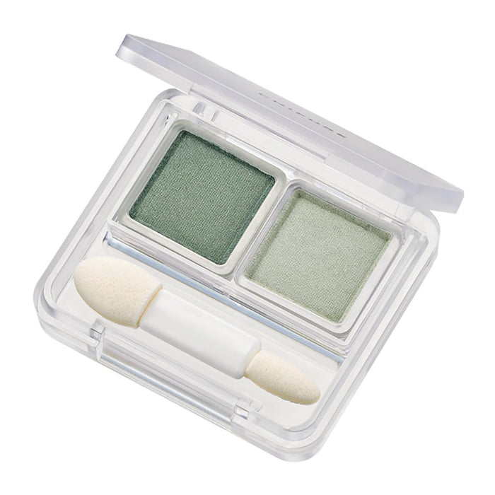 Chifure Twin Color Eyeshadow 84 Green Dual Shade Eye Makeup