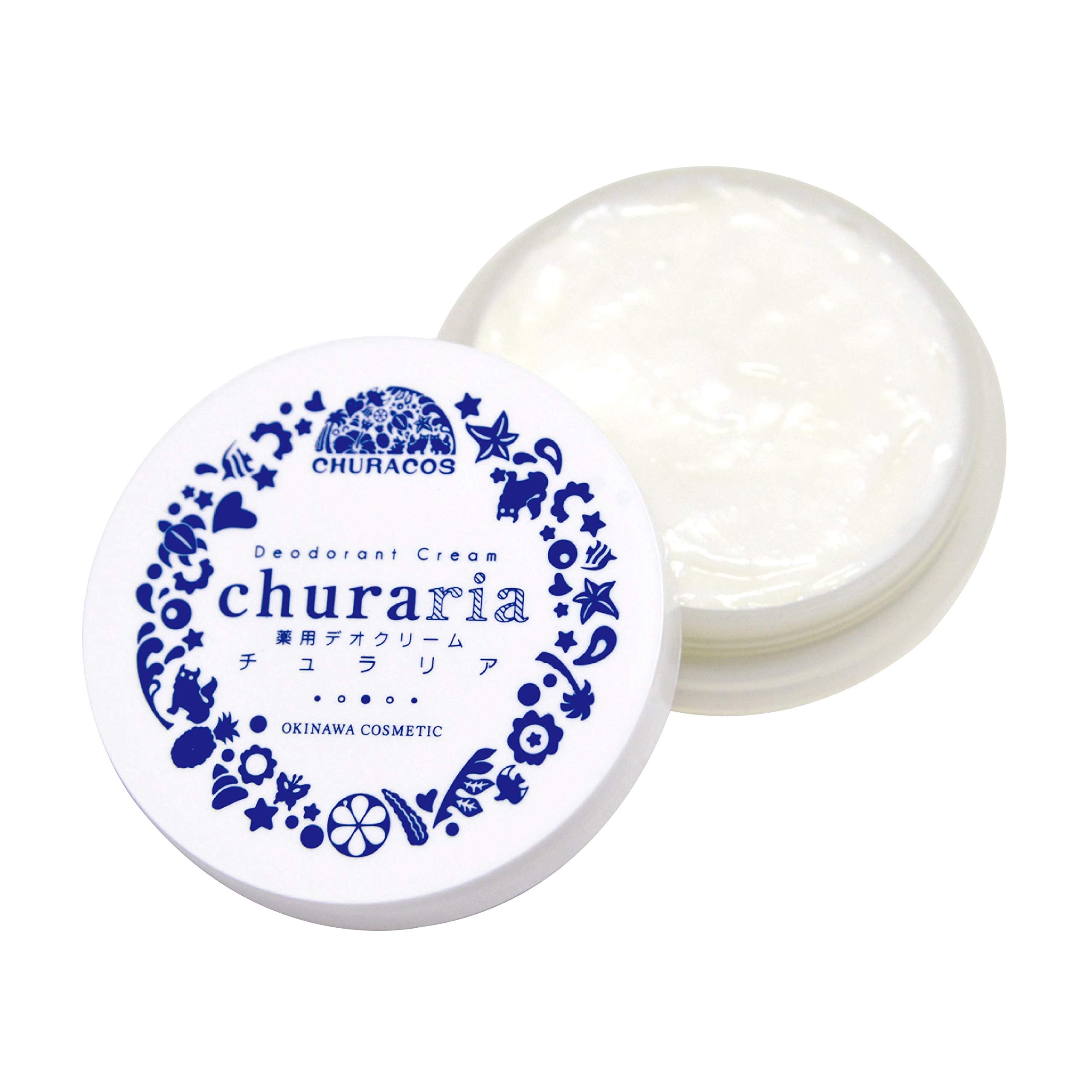 Chulacos Churaria Medicated Deodorant Cream 27G Odor Relief For Armpits & Feet