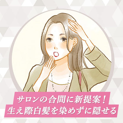 Cielo 1Day Gray Hair Concealer Dark Brown - Quick One Day Solution