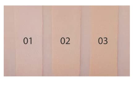 Cipicipi Fit Skin Cushion Foundation 02 Natural Beige 15G High Coverage Durable