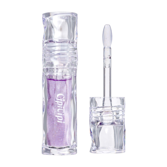 Cipicipi Glass Lip Gloss: Plumper 03 Grape Jelly 3.4G Non-Sticky Pearl Formula