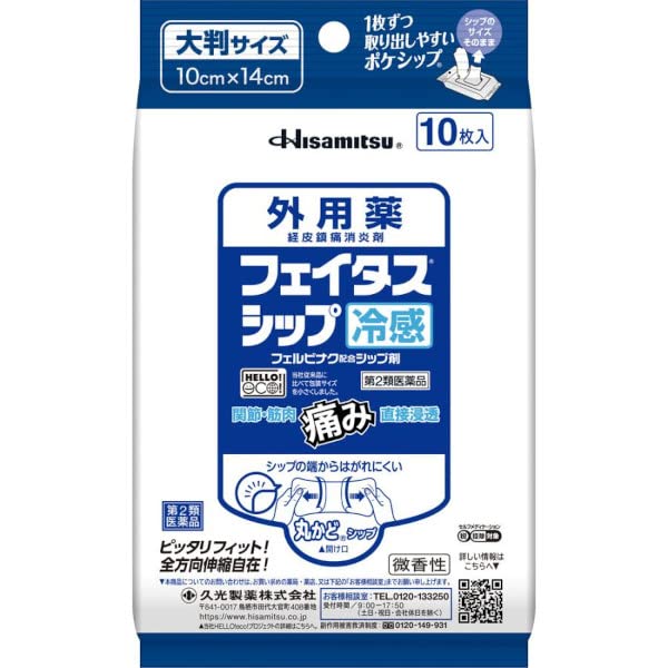 Hisamitsu Pharmaceutical Fateship 10 Tablets [Class 2 OTC Drug]
