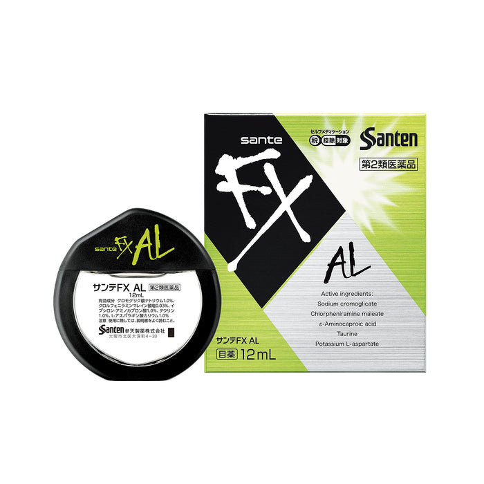 Santen Pharmaceutical Sante FX AL 12mL Class 2 OTC Eye Drops