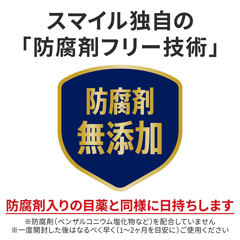 Smile 40Ex Gold Max Eye Drops 13ml - Cool Relief for Eye Strain