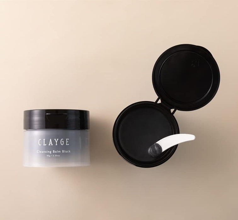 Clayge Cleansing Balm Black 95G - Clean Pore Care & Makeup Remover for Blackheads