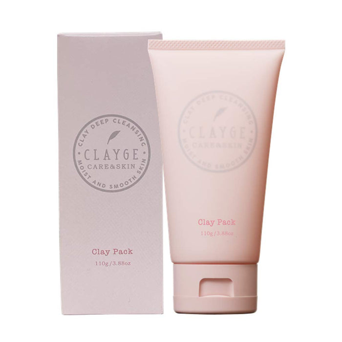 Clayge Pink Clay Face Pack 110G Wash-Off Mask for Clear Skin