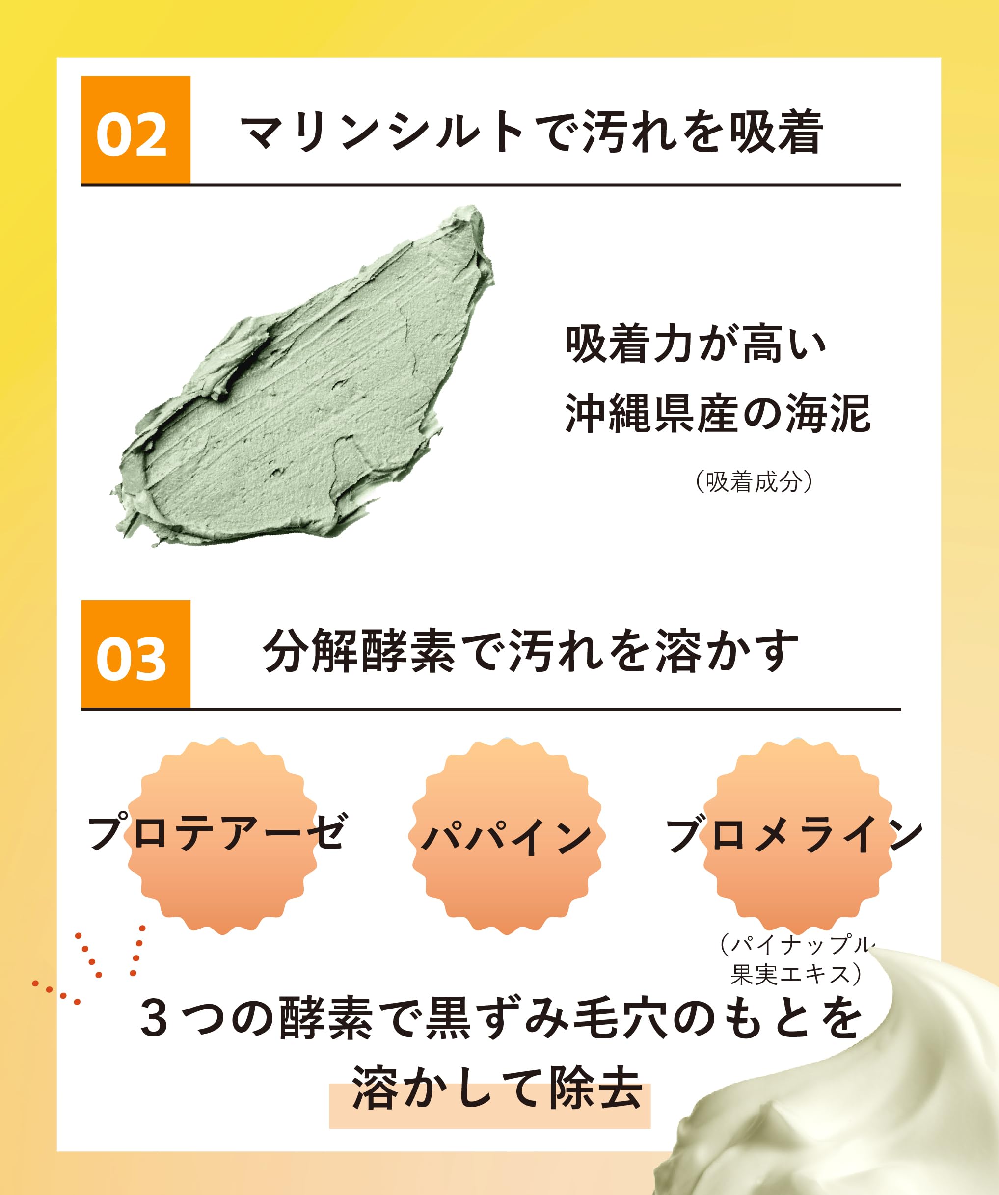 Claypathy Enzyme Facial Cleansing Powder Vitamin C Blend for Pore Care 80g