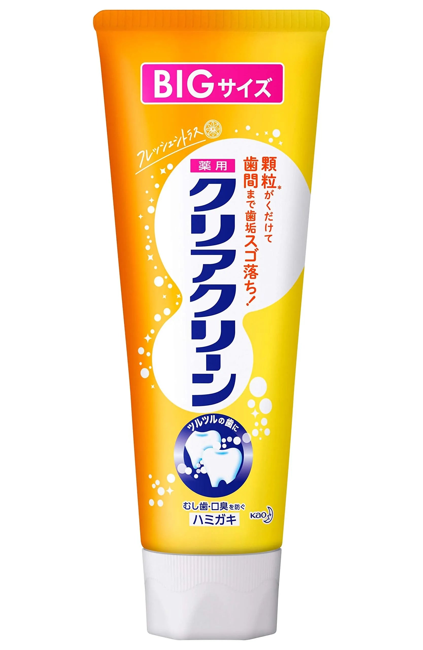 Kao Clear Clean Fresh Citrus Flavor [Large Capacity] 170g - Japanese T