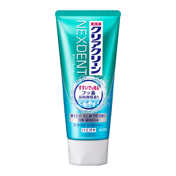 Clear Clean Nexdent Toothpaste - Extra Fresh Long-Lasting Oral Care