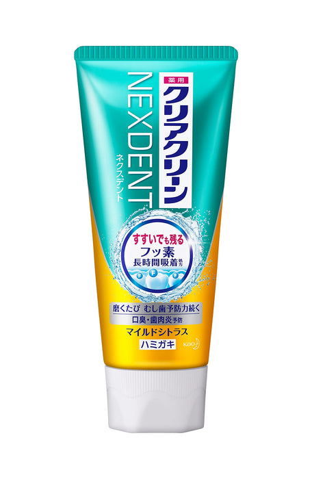 Clear Clean Nexdent Mild Citrus Toothpaste | Effective Quasi-Drug Formula