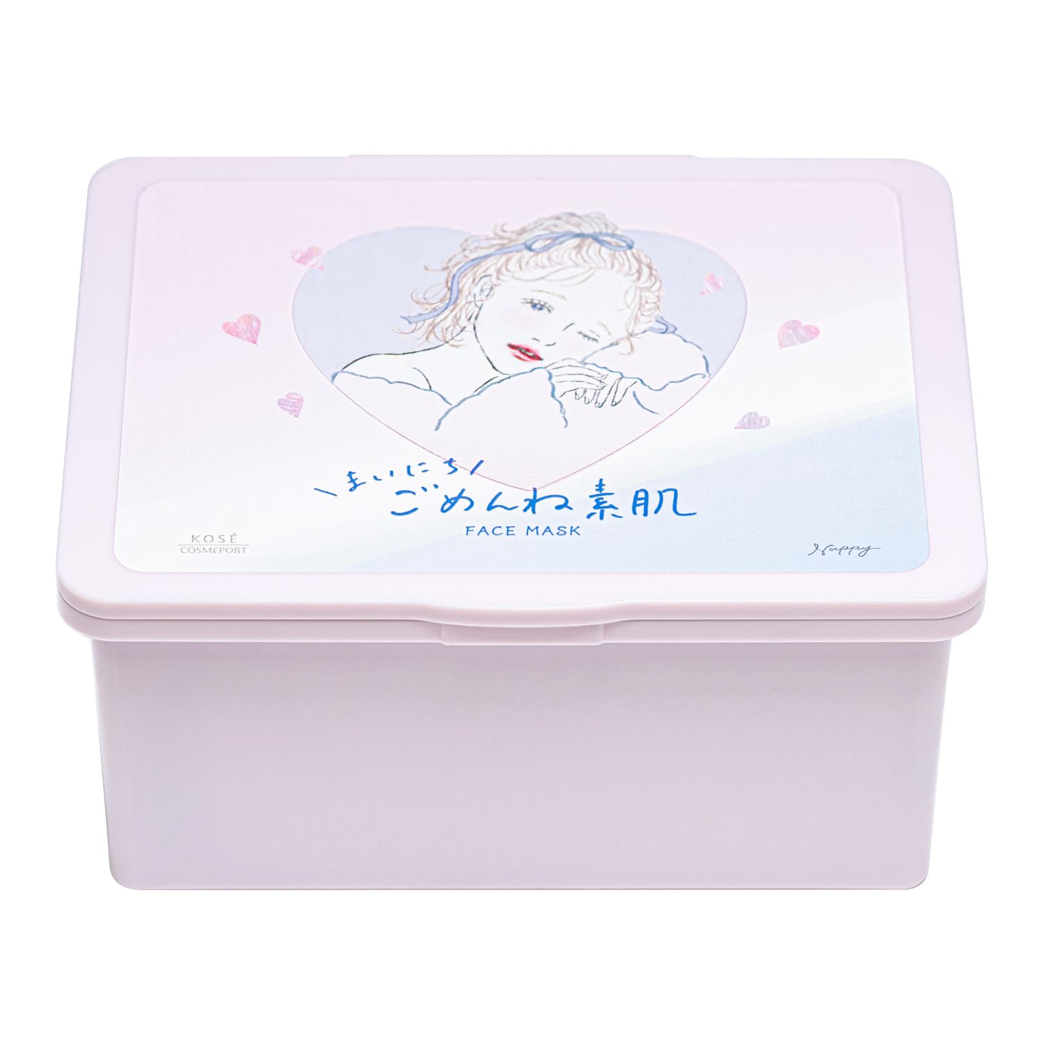 Clear Turn Mainichi Gomenne Bare Skin Mask 30 Sheets Large Capacity Pack