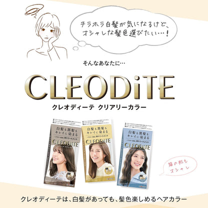 Cleodite Clearly Color Navy Blue Hair Dye 184G