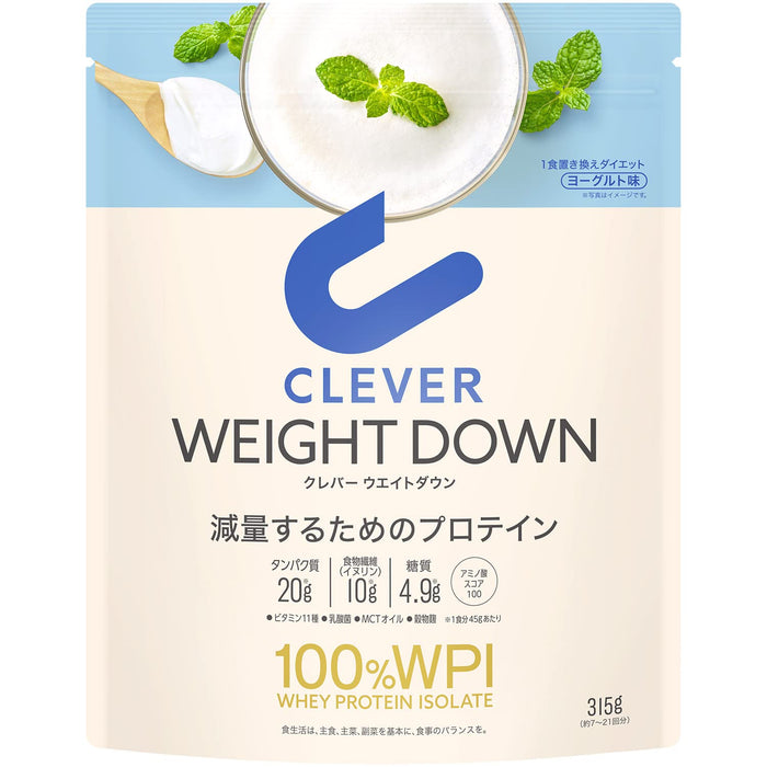 Clever Whey Protein Wpi 100 酸奶味 315G 含菊粉和乳酸菌