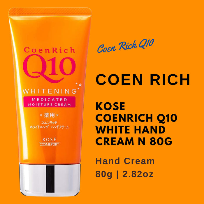 Hair Coenrich Q10 White Hand Cream 80G by Kose