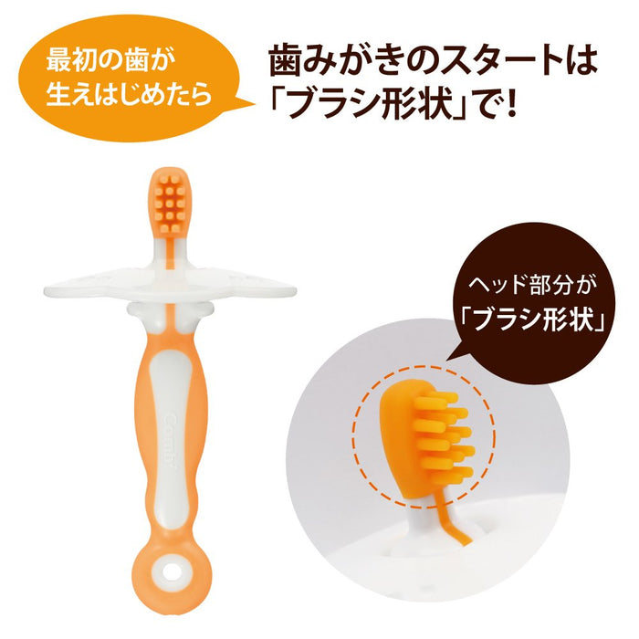 Combi Teteo Baby First 牙刷用於新生兒口腔護理的第 1 步