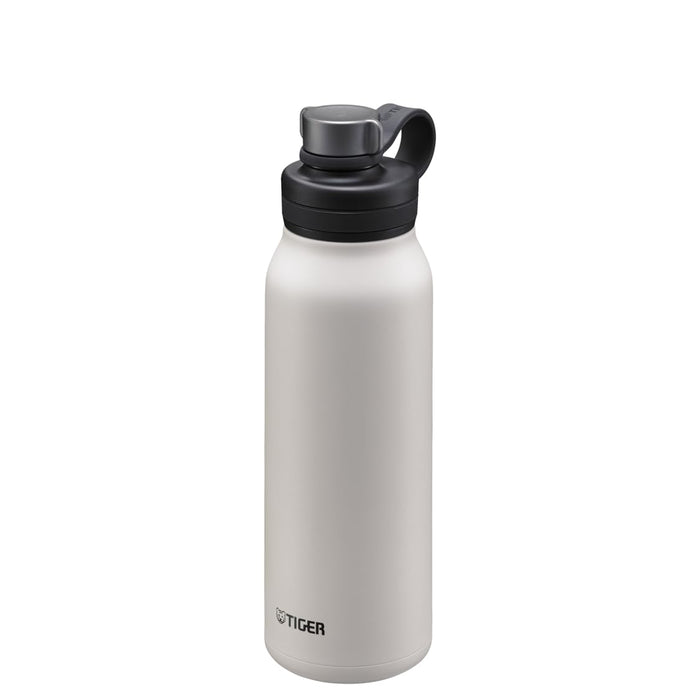 Tiger 1200ML Stainless Steel Insulated Water Bottle for Carbonated Drinks - White