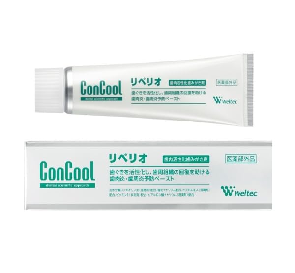 Weltech Concool Reperio 藥用牙膏，促進牙齒健康