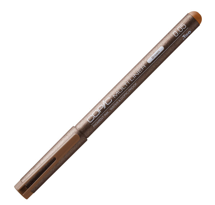 Copic Multiliner Brown 0.05 Fine Tip Artist Marker 11781105-00001