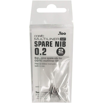 Copic Multiliner SP 0.2mm Tip Pen Nib for Precision Drawing