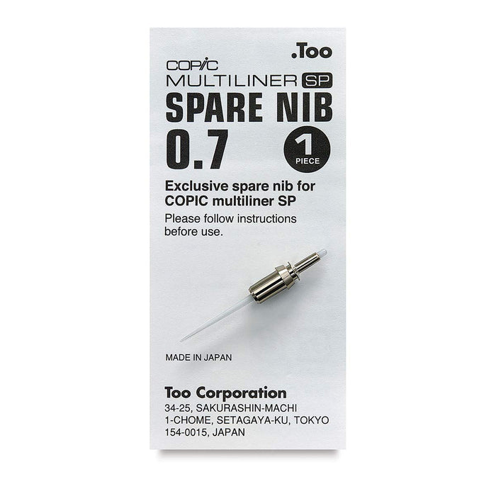 Copic Replacement Nib 0.7mm - 1 Pack Fine Tip for Marker Pens