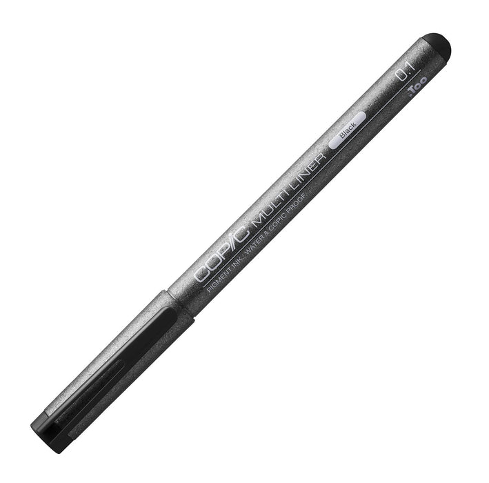 Copic Multiliner Pen Black 0.1mm Fine Tip Drawing and Writing Tool