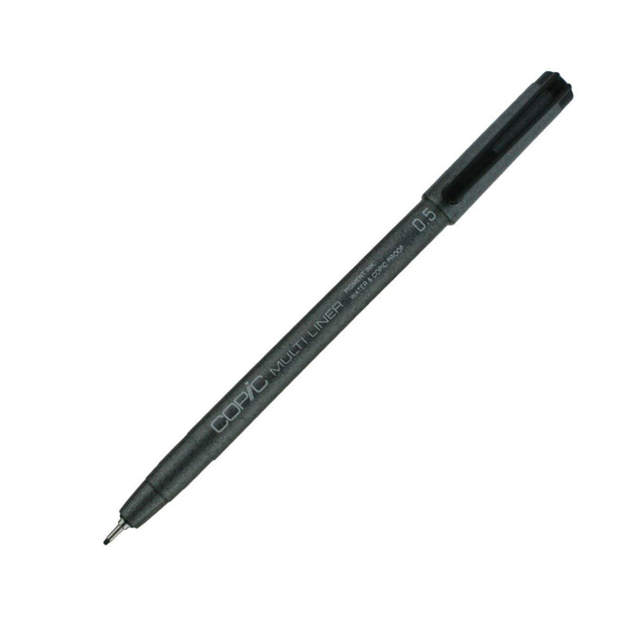 Copic Multiliner Black 0.5mm Precision Pen 11780050