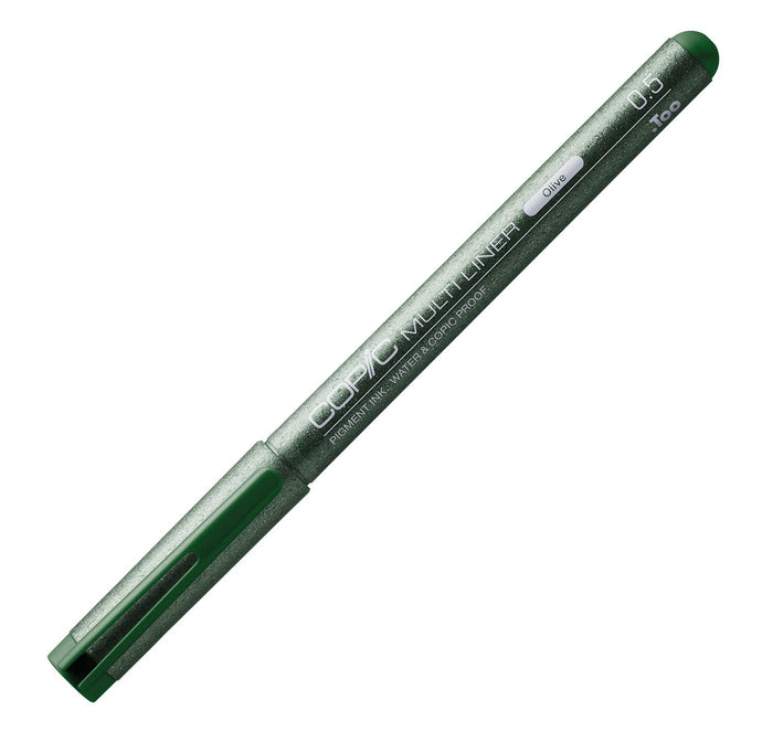 Copic Multiliner Olive 0.5mm 10717050 Permanent Fine Tip Pen