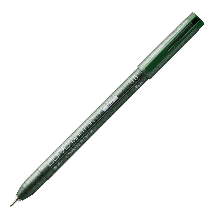Copic Multiliner Olive 0.5mm 10717050 Permanent Fine Tip Pen