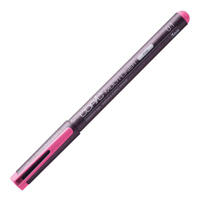Copic Multiliner Pink 0.1mm Fine Tip Artists Pen