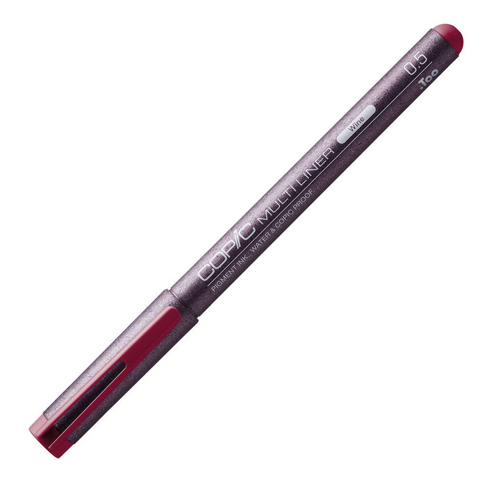 酷筆克 Multiliner Wine 0.5mm - 用於精細細節的精密墨水筆