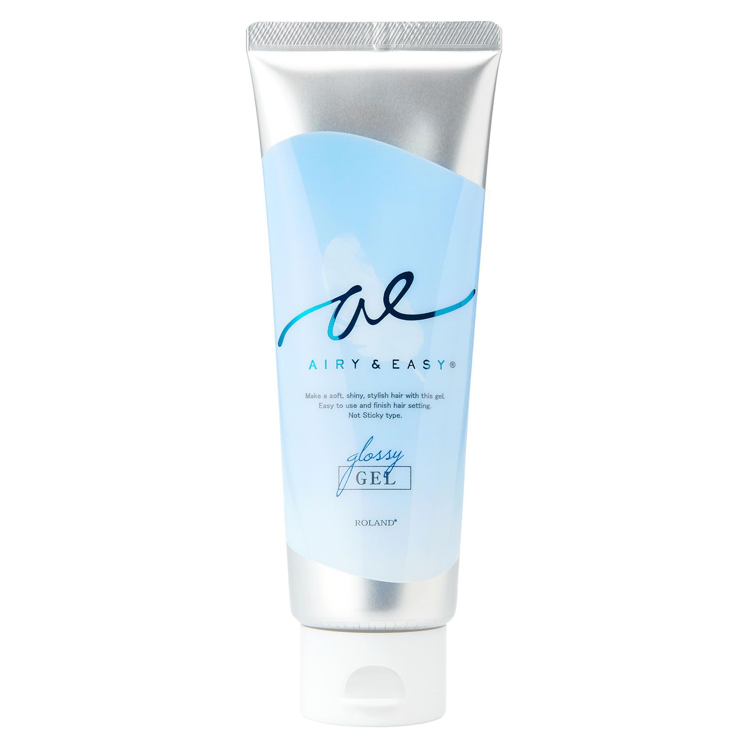 Cosmetex Roland Airy Easy Glossy Hair Gel 100g - Lightweight Hold Styl