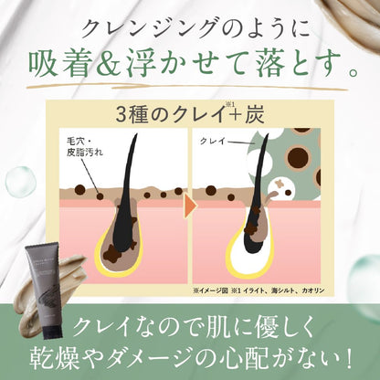 Macchia Label Clay Repair Shampoo Conditioner Treatment for Hair Shine