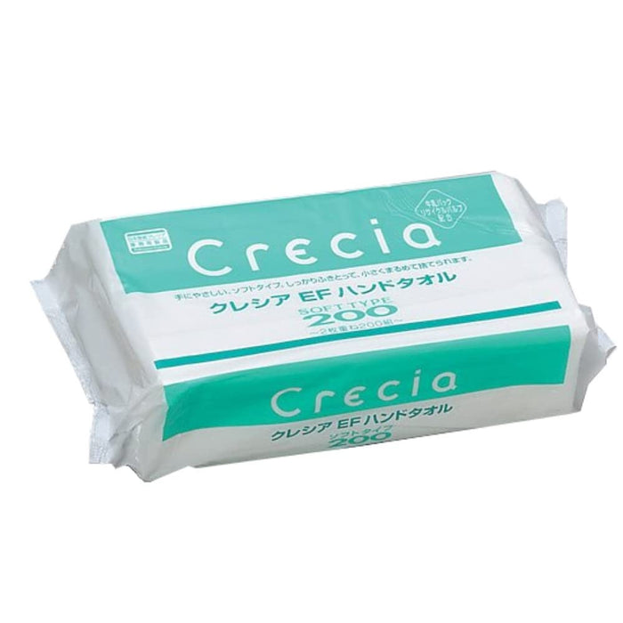 日本制纸工业 Crecia 双层柔软纸巾 200 张 3 包