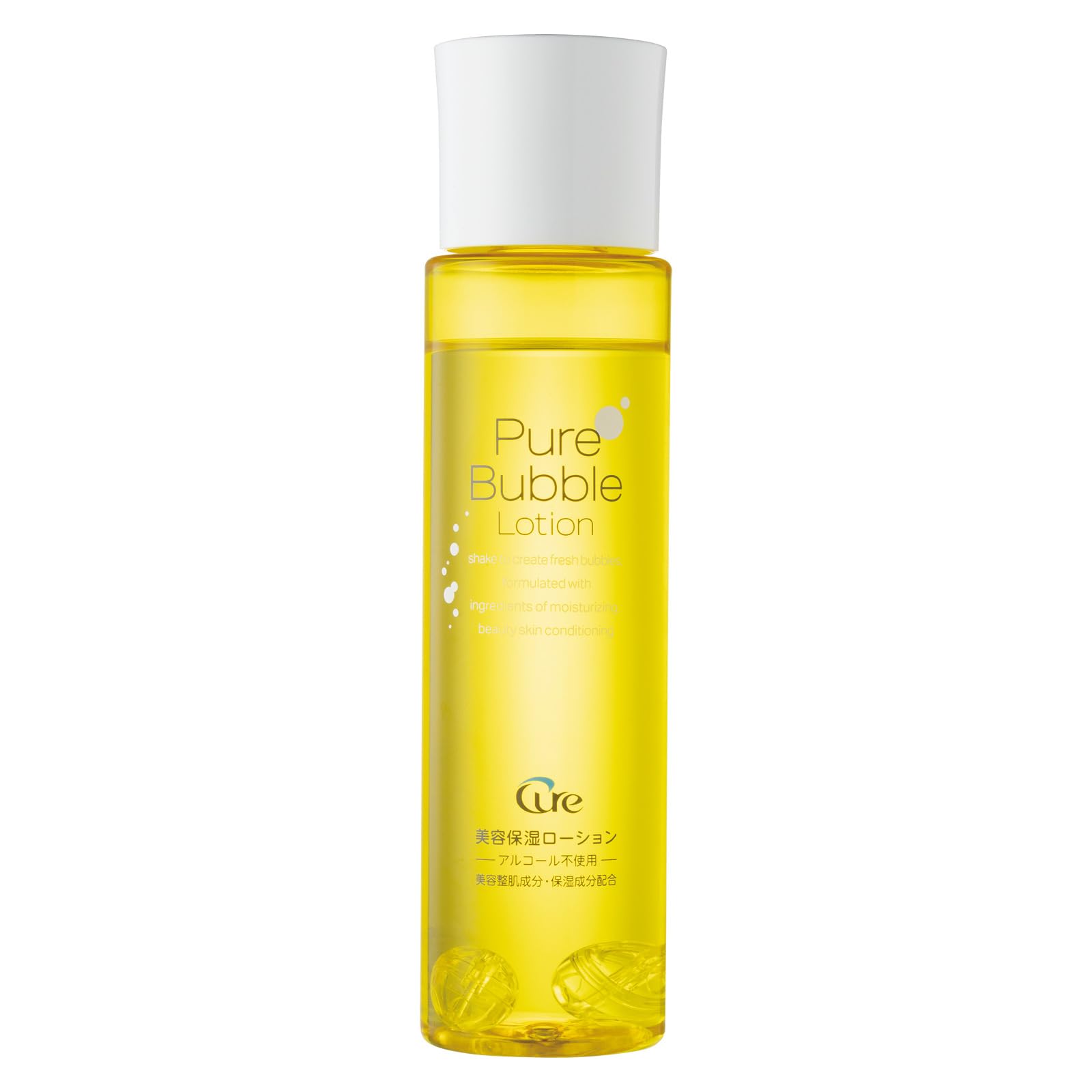 Cure Nanobubble Lotion 190ml Easy Use Pore Care with Ultra-Fine Bubbles