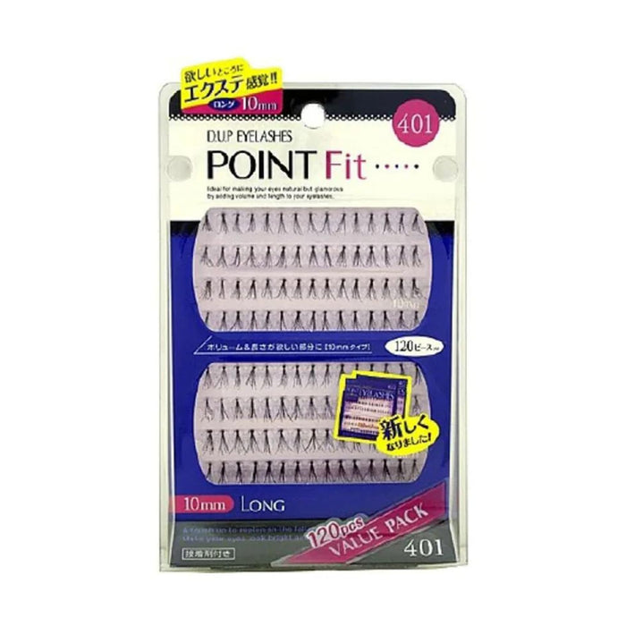 D-Up Point Fit 400 False Eyelashes - Natural Look for All-Day Wear