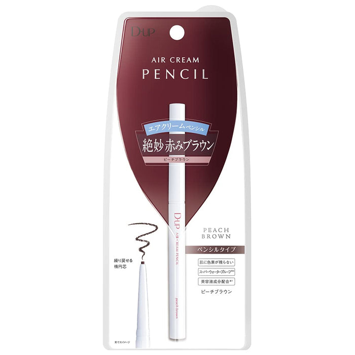 D-Up Air Cream Pencil Peach Brown | Long-Lasting Smooth Application