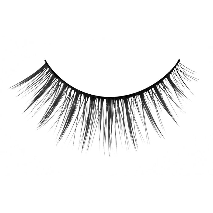 D-Up Eyelash Rich 808 Black False Eyelashes 2 Pairs Natural Look