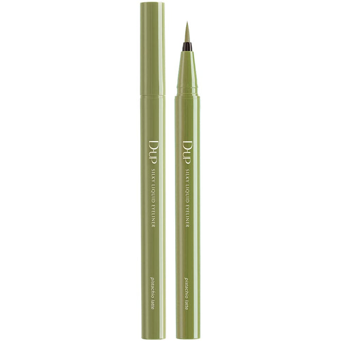 D-Up Silky Liquid Eyeliner Waterproof Pistachio Latte 1 Piece